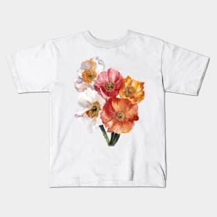 Poppy Explosion Kids T-Shirt